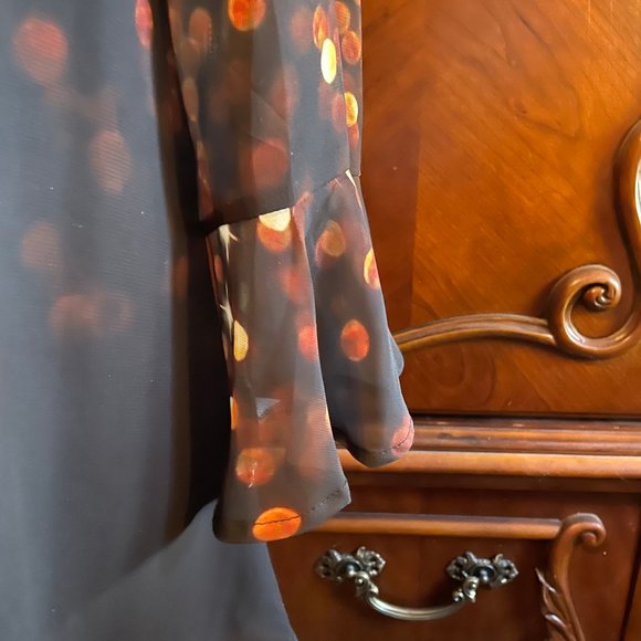 Brown and Black Top - Picture 3 of 4